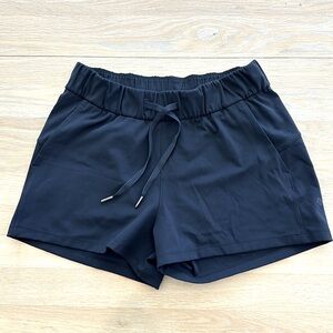 Lululemon On The Fly Shorts with drawstring